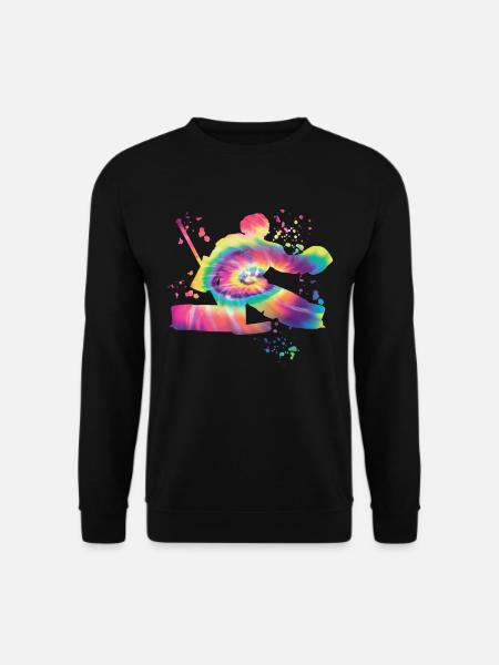 Eishockeyspieler Jungen Eishockey - Unisex Pullover - Schwarz