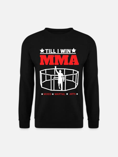 MMA Till I WIN - Unisex Pullover - Schwarz