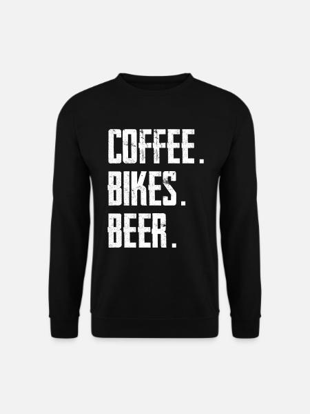 Coffee Bikes Beer - Unisex Sweatshirt - black