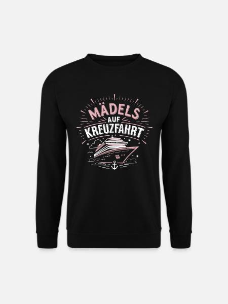 Girls on a cruise | Hen night - Unisex Sweatshirt - black