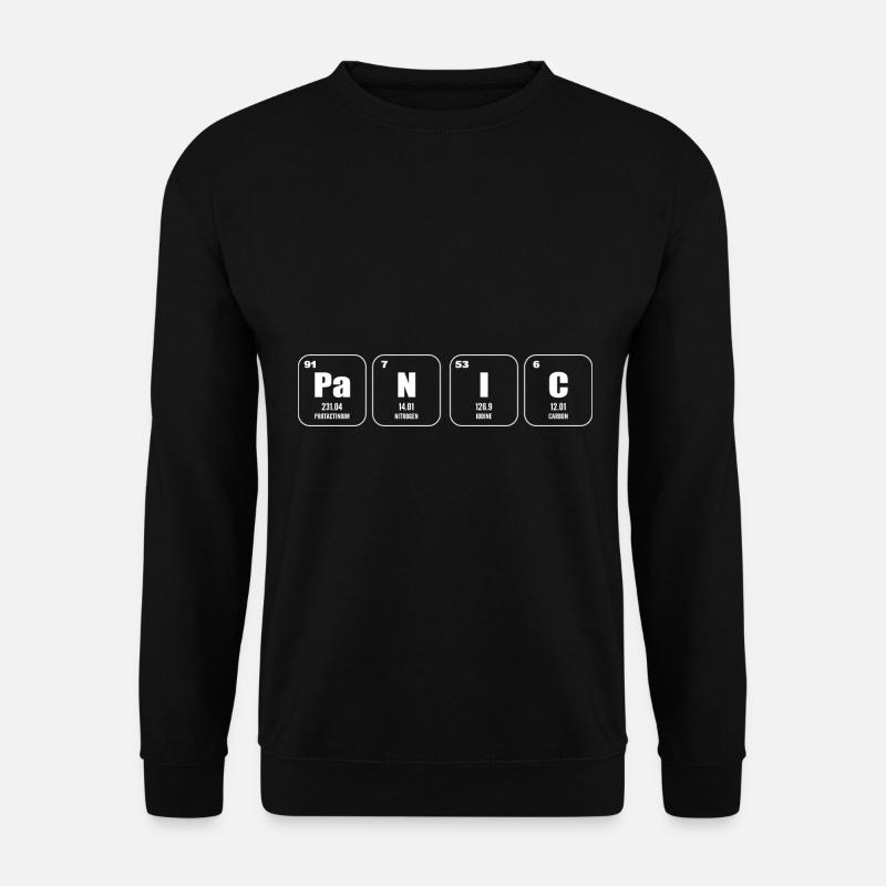 Panic Psychiater - Unisex Pullover - Schwarz