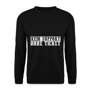 Systemadministrator Admin Itler Programmierer Gesc - Unisex Pullover - Schwarz - Vorne - Alina (178cm) & Michal (187cm)