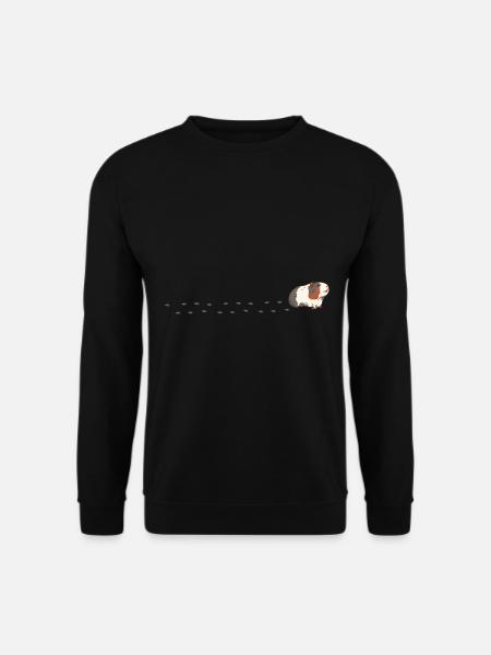 Meerschweinchen Haustiere Meerschwein - Unisex Pullover - Schwarz