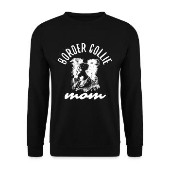 Unique creative art for Border - Unisex Sweatshirt - black - Front - Alina (178cm) & Michal (187cm)