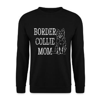 Conception unique de border collie pour - Sweat-shirt Unisexe - noir - Devant - Alina (178cm) & Michal (187cm)