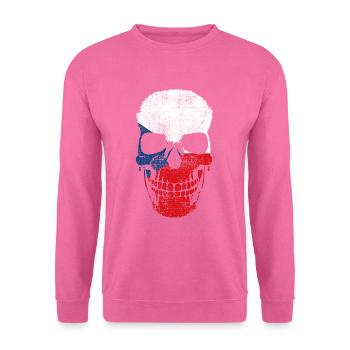 Patriotisme tchéco-américain, - Sweat-shirt Unisexe - rose - Devant
