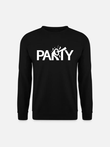 Parti - Sweat-shirt Unisexe - noir