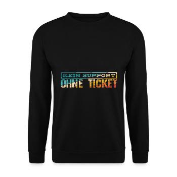 Systemadministrator Admin Itler Programmierer Gesc - Unisex Pullover - Schwarz - Vorne - Alina (178cm) & Michal (187cm)