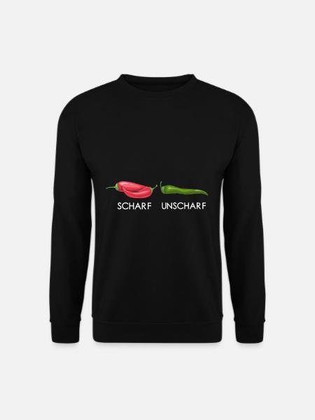 Scharf Unscharf Fotografen Designer Geschenk - Unisex Pullover - Schwarz