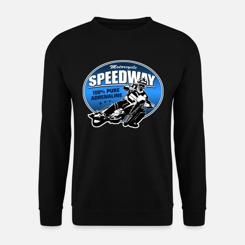 Speedway - Motorcycle Speedway - Unisex Pullover - Schwarz