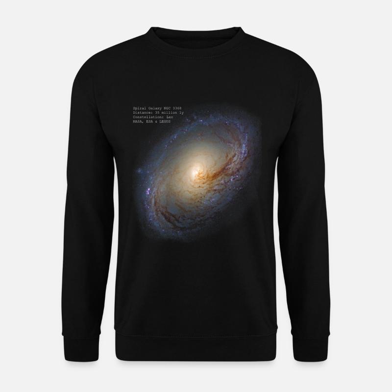 Spiral Galaxy NGC 3368 - Unisex Pullover - Schwarz