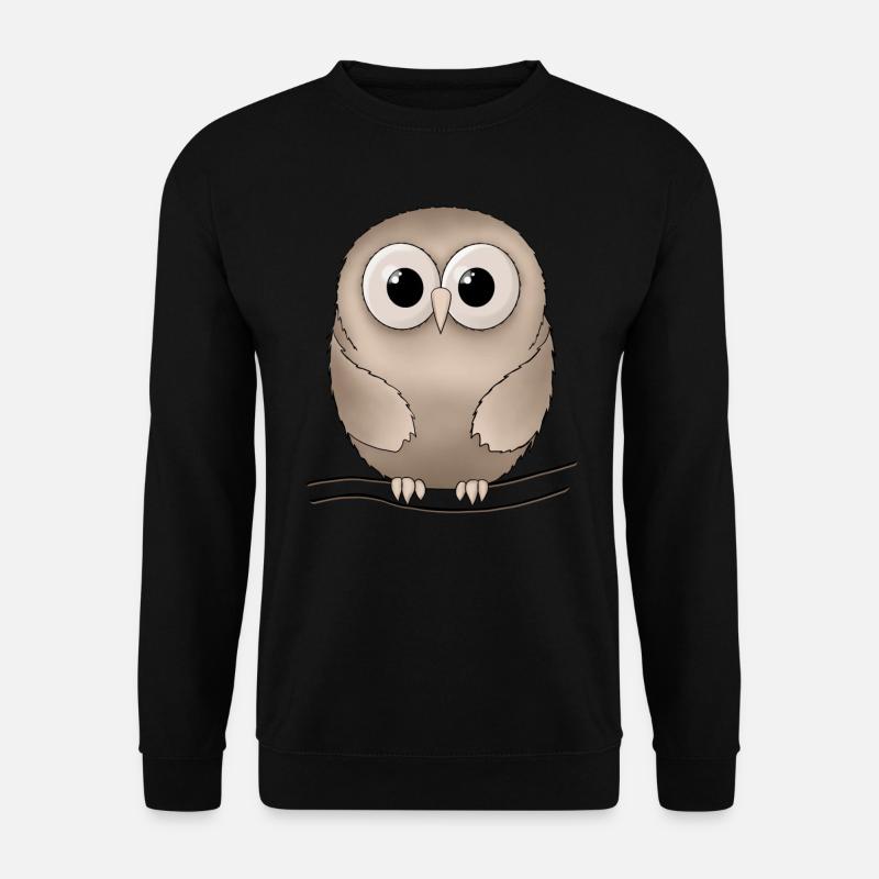 owl - Unisex Sweatshirt - black