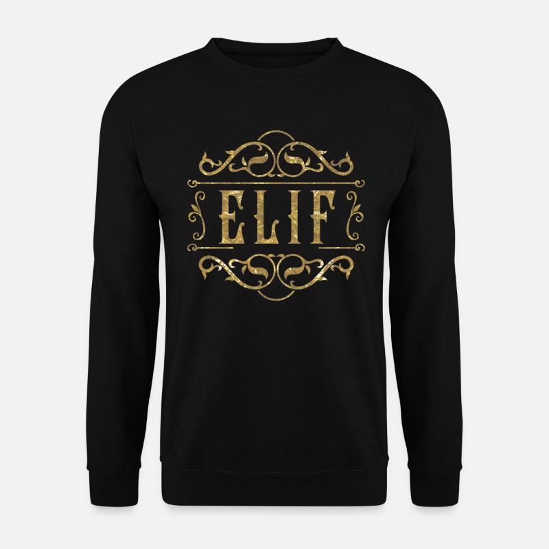 Or Elif - Sweat-shirt Unisexe - noir