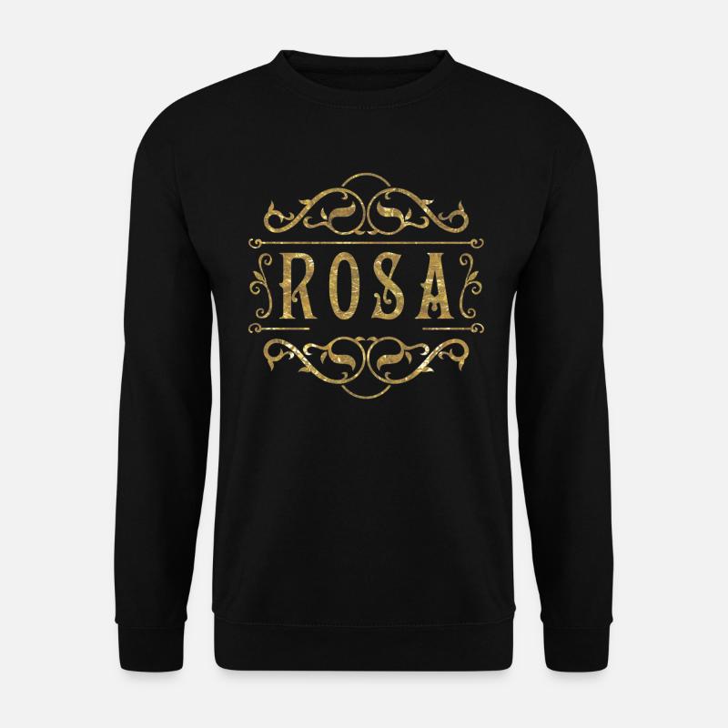 Pink gold - Unisex Sweatshirt - black