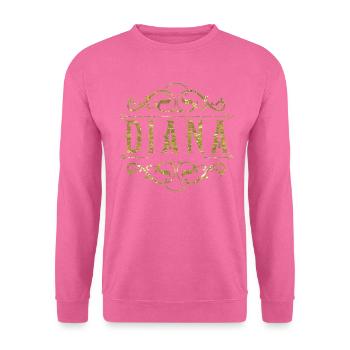 Diana gold - Unisex Sweatshirt - pink - Front