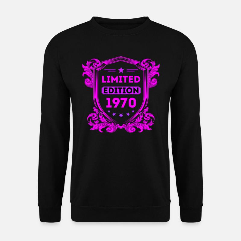 1970 - Unisex Pullover - Schwarz