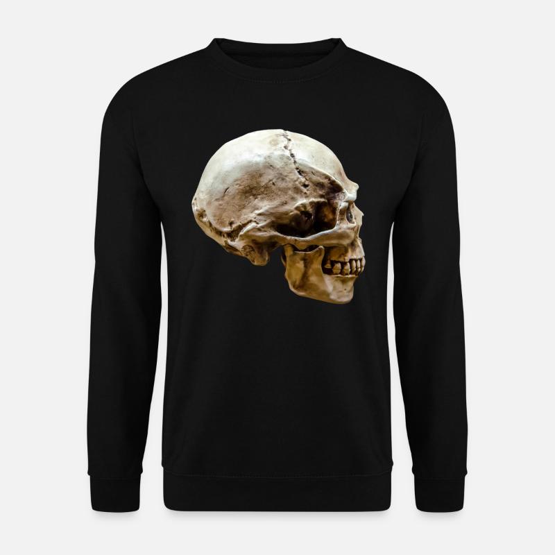 Totenschädel – Totenkopf - Unisex Pullover - Schwarz
