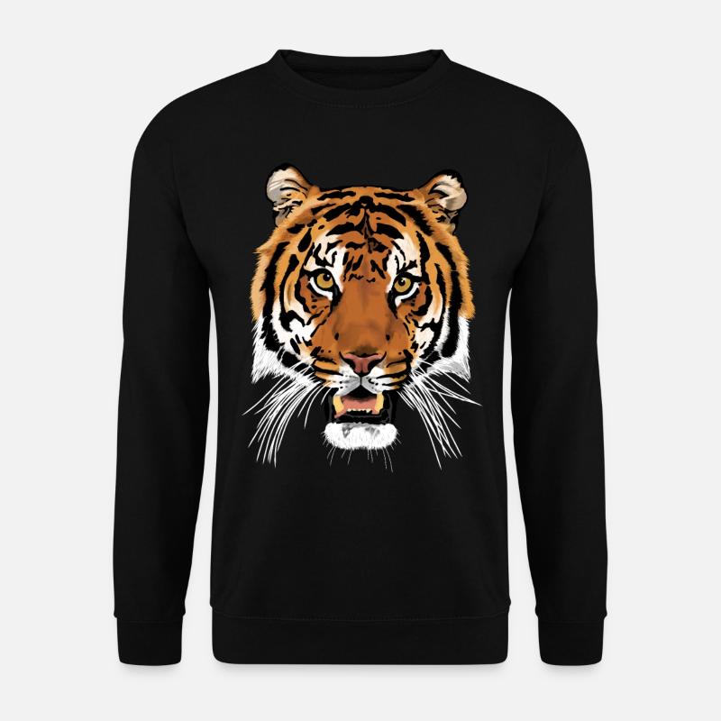 Tiger - Unisex Sweatshirt - black