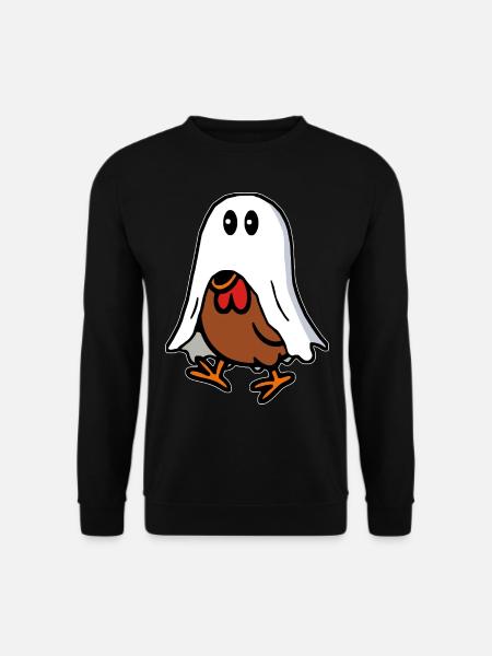 Chicken Ghost Ghost - Unisex Sweatshirt - black