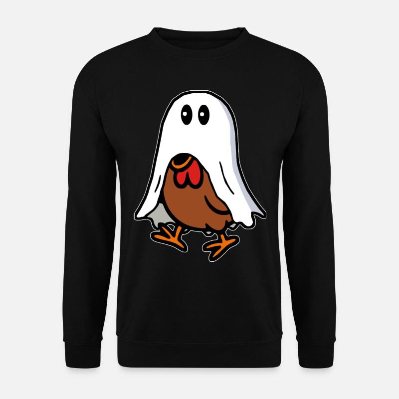 Chicken Ghost Ghost - Unisex Sweatshirt - black