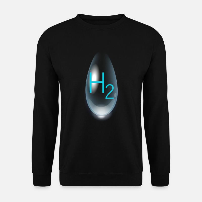 hydrogène H2 - Sweat-shirt Unisexe - noir
