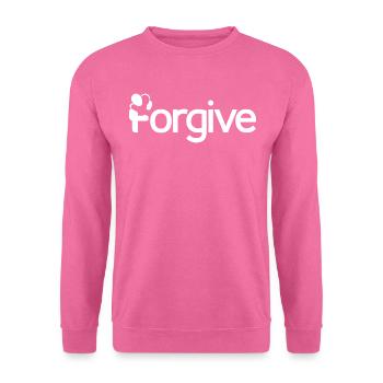 Forgive - Vergebung - Unisex Pullover - Pink - Vorne