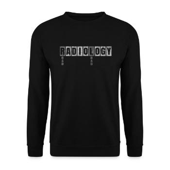 Département de radiologie Radiologue Joke Radiographie - Sweat-shirt Unisexe - noir - Devant - Alina (178cm) & Michal (187cm)