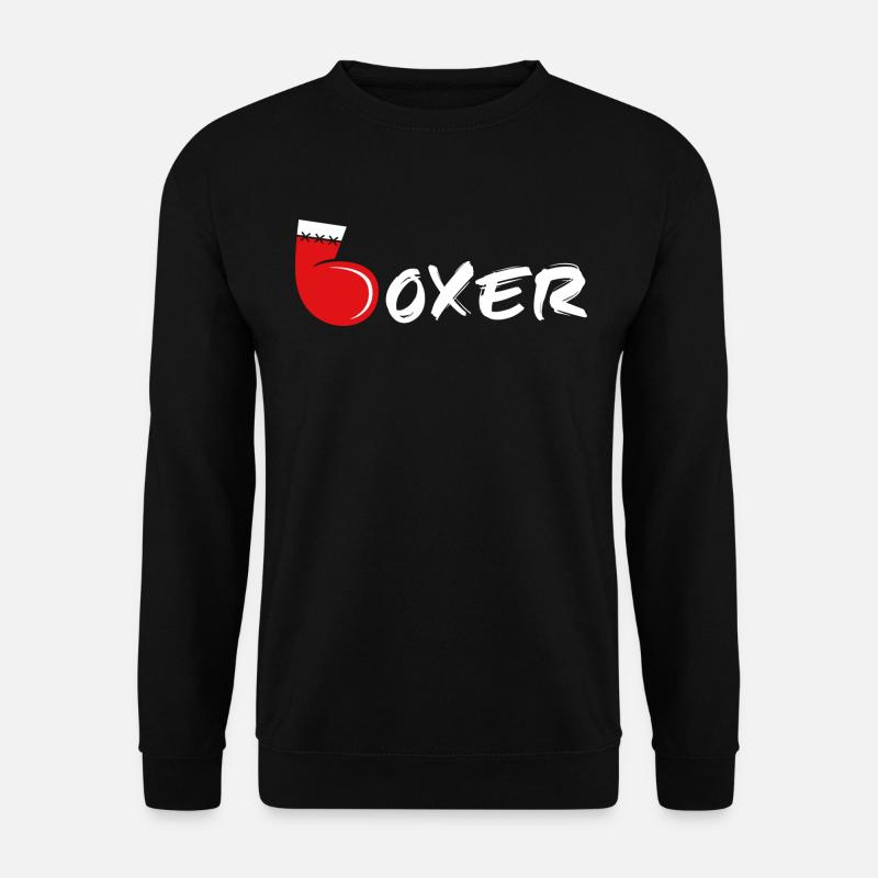 Boxer - Unisex Sweatshirt - black