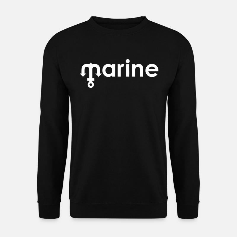 Marine - Unisex Pullover - Schwarz
