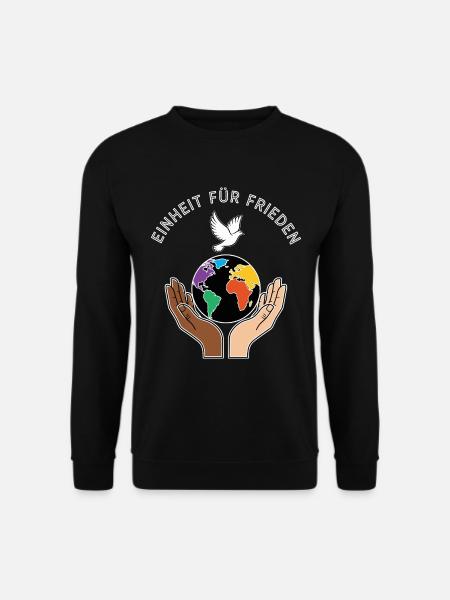 Unity for Peace - Unisex Sweatshirt - black