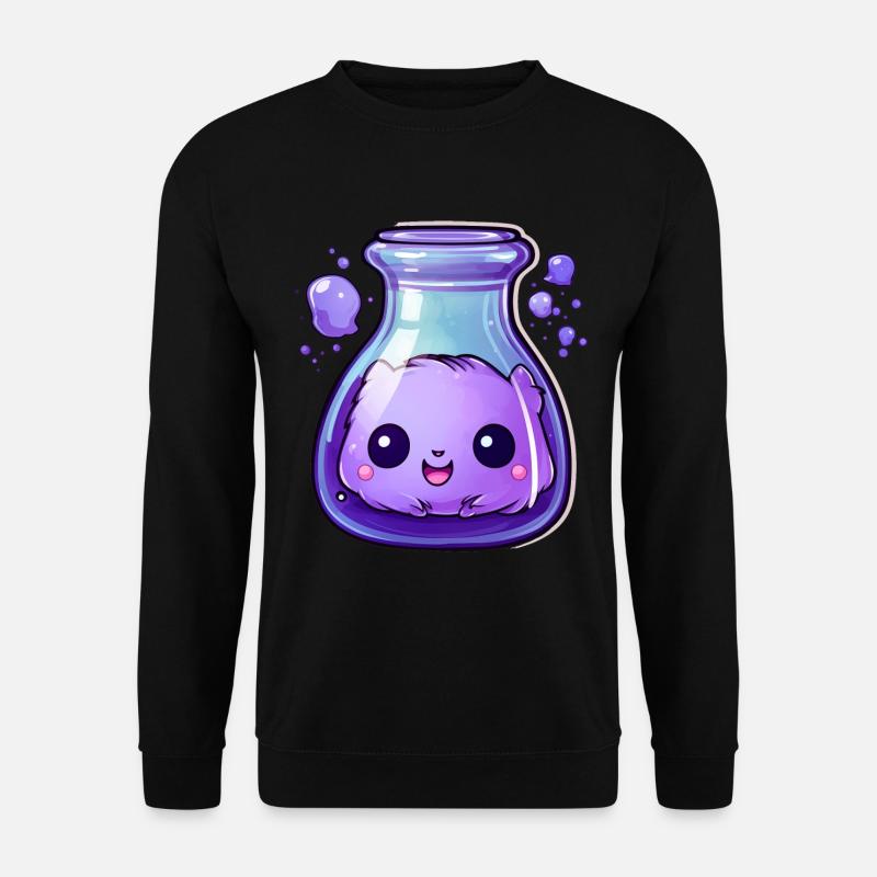 Cute Kawaii Potion - Unisex Sweatshirt - black