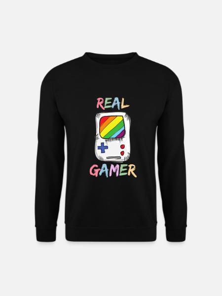 Game Boy Real Gamer F089 - Unisex Sweatshirt - black