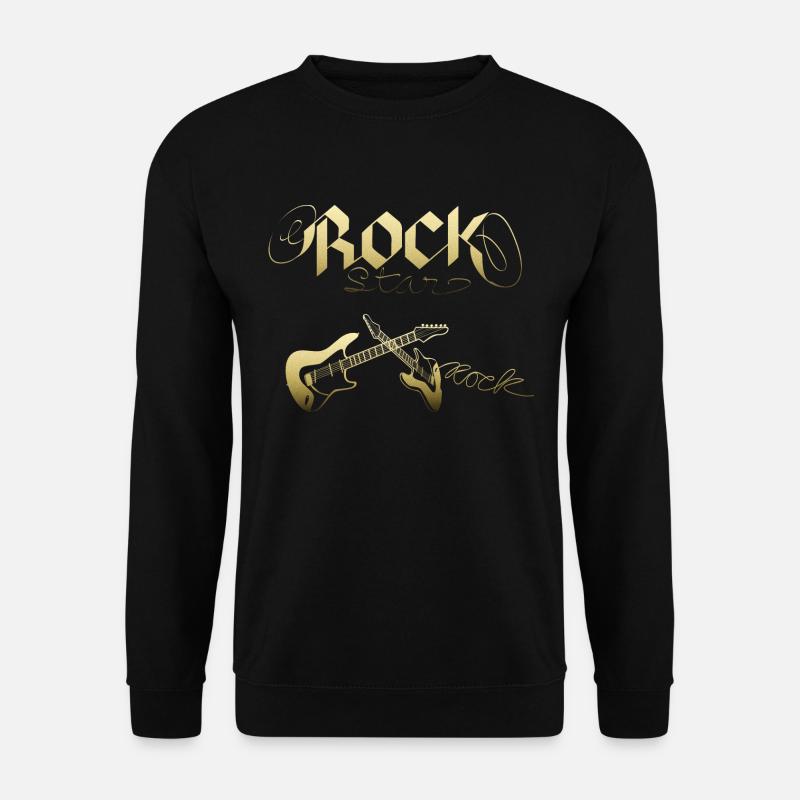 Rock star - Unisex Sweatshirt - black