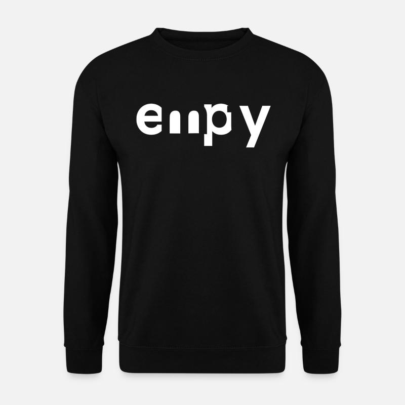 Vide - vide - Sweat-shirt Unisexe - noir