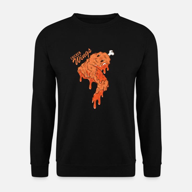 Chicken Wings - Unisex Pullover - Schwarz