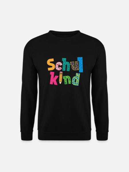 Einschulung "Schulkind" - Unisex Pullover - Schwarz