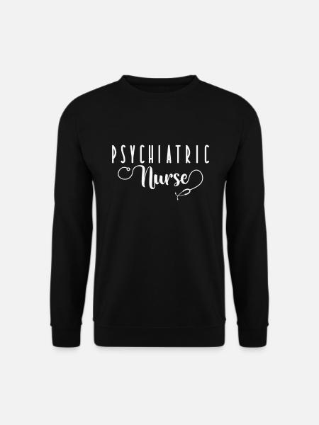 Krankenschwester Psychiatric Nurse - Unisex Sweatshirt - black