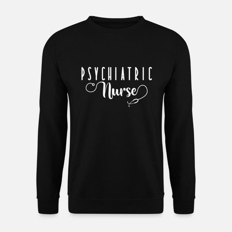 Krankenschwester Psychiatric Nurse - Unisex Sweatshirt - black