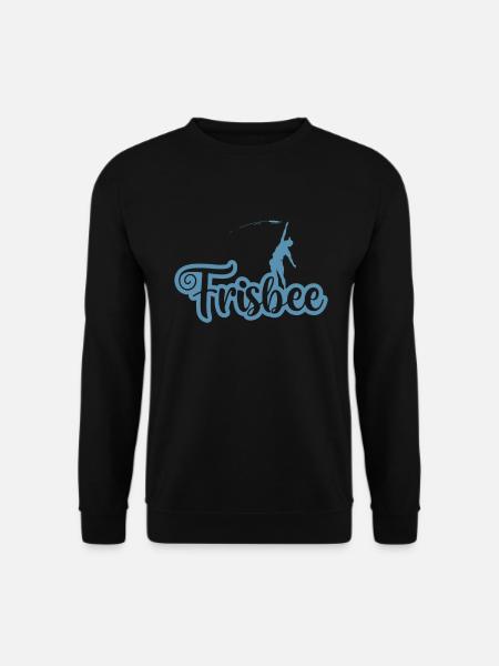 Spiel Frisbee mit Freunden - Unisex Pullover - Schwarz