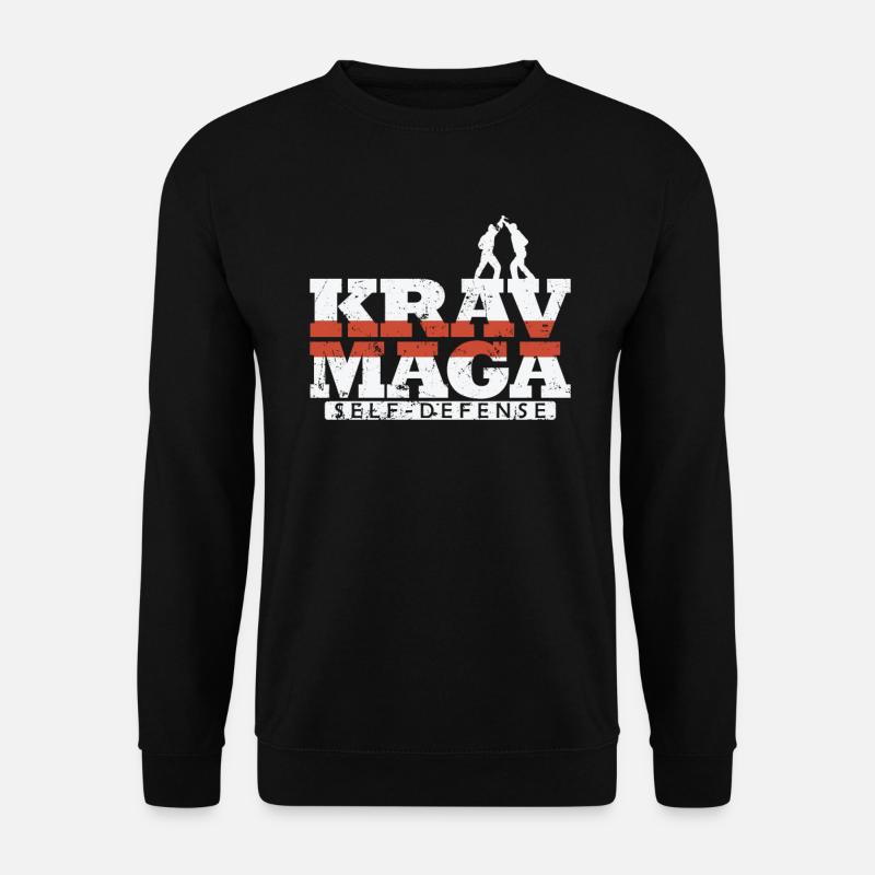 Krav Maga Self-Defense Melee - Unisex Sweatshirt - black