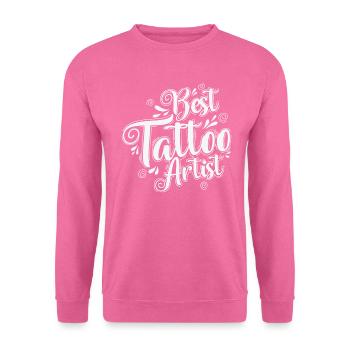 Best Tattoo Artist Tätowierung - Unisex Pullover - Pink - Vorne