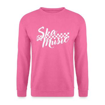 Ska Music Swing Jazz Music Style - Unisex Sweatshirt - pink - Front