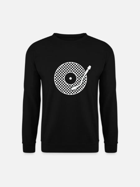 Ska Vinyl Schallplatte Jazz Musikstil - Unisex Pullover - Schwarz