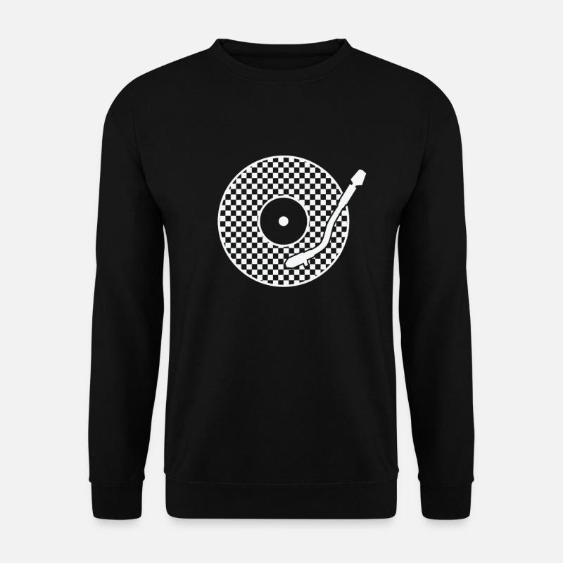 Ska Vinyl Schallplatte Jazz Musikstil - Unisex Pullover - Schwarz