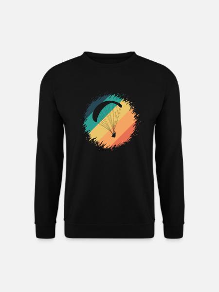 Paragliding Extremsport gleiten Hobby - Unisex Pullover - Schwarz