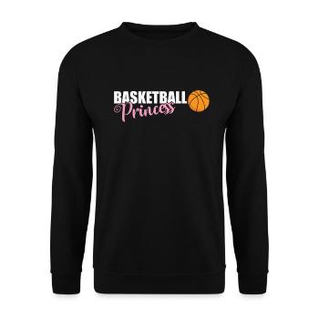 Basketball Princess Ballsport America États-Unis - Sweat-shirt Unisexe - noir - Devant - Alina (178cm) & Michal (187cm)