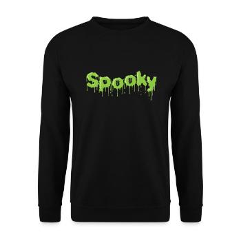 Spooky Halloween Candy Custom États-Unis - Sweat-shirt Unisexe - noir - Devant - Alina (178cm) & Michal (187cm)