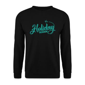 Saison des Fêtes Vacances Loisirs Vacances - Sweat-shirt Unisexe - noir - Devant - Alina (178cm) & Michal (187cm)