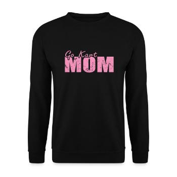 Go Kart Mom Race Lap Circuit - Sweat-shirt Unisexe - noir - Devant - Alina (178cm) & Michal (187cm)