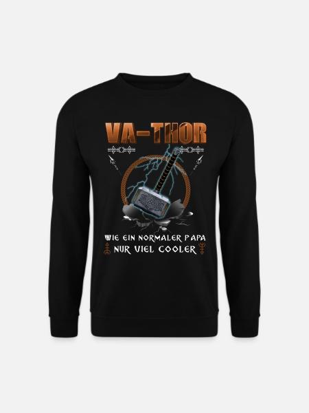 Va-Thor - Unisex Pullover - Schwarz